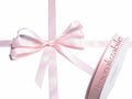 Nastro personalizzato doppio raso rosa confetto 15 mm, set da 500 pezzi, mm 15 H