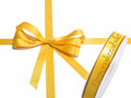 Nastro personalizzato doppio raso ocra 15mm, set da 500 pezzi, mm 15 H
