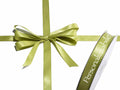 Nastro personalizzato doppio raso verde oliva 15 mm, set da 500 pezzi, mm 15 H