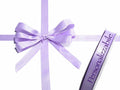 Nastro personalizzato doppio raso lilla 15 mm, set da 500 pezzi, mm 15 H