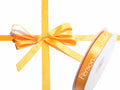 Nastro personalizzato doppio raso arancia, set da 500 pezzi, mm 15 H