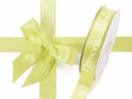 Nastro personalizzato doppio raso giallo acido 25 mm, set da 500 pezzi, mm 25 H