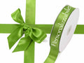 Nastro personalizzato doppio raso verde garden 25 mm, set da 500 pezzi, mm 25 H