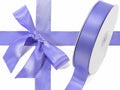 Nastro doppio raso color lavanda, mm 25 x 50 m