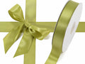 Nastro doppio raso color verde oliva, mm 25 x 50 m