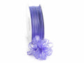 Nastro velo lavanda con tirante per fiocco facile, mm 6 x 50 m
