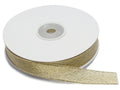 Nastri lamé oro, perfetti per incartare pacchetti natalizi, decorare alberi, mm 17 x 25 m