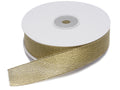 Nastri lamé oro perfetti per confezioni regalo, decorazioni natalizie, mm 25 x 25 m