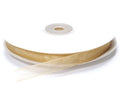 Nastro organza champagne, mm 10 x 50 m