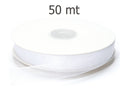 Nastro organza bianco neve 15mmx50m, mm 15 x 50 m