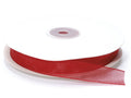Nastro organza rosso fragola, mm 15 x 50 m