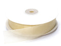 Nastro organza ecrù, mm 25 x 50 m