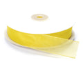 Nastro organza giallo limone, mm 25 x 50 m