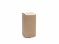Scatole naturali rustiche, set da 25 pezzi, cm 10 x 10 x 21,5 H