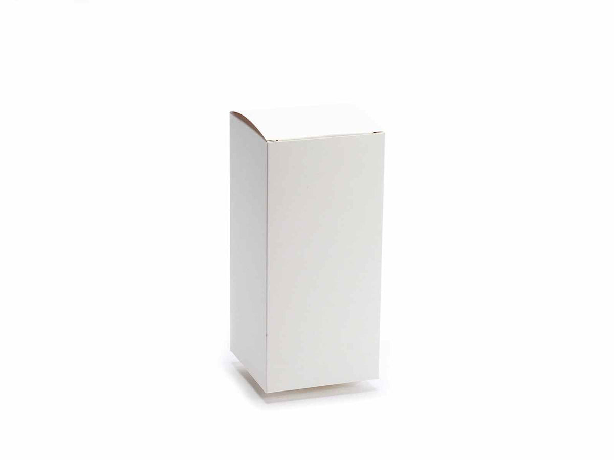 Scatole alte color avorio, set da 25 pezzi, cm 10 x 10 x 21,5 H