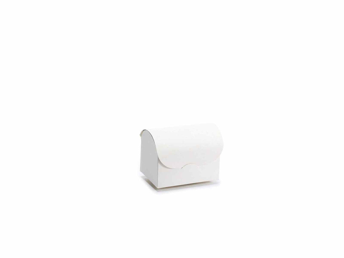 Scatole cofanetto color avorio, set da 50 pezzi, cm 10 x 7 x 7,5 H