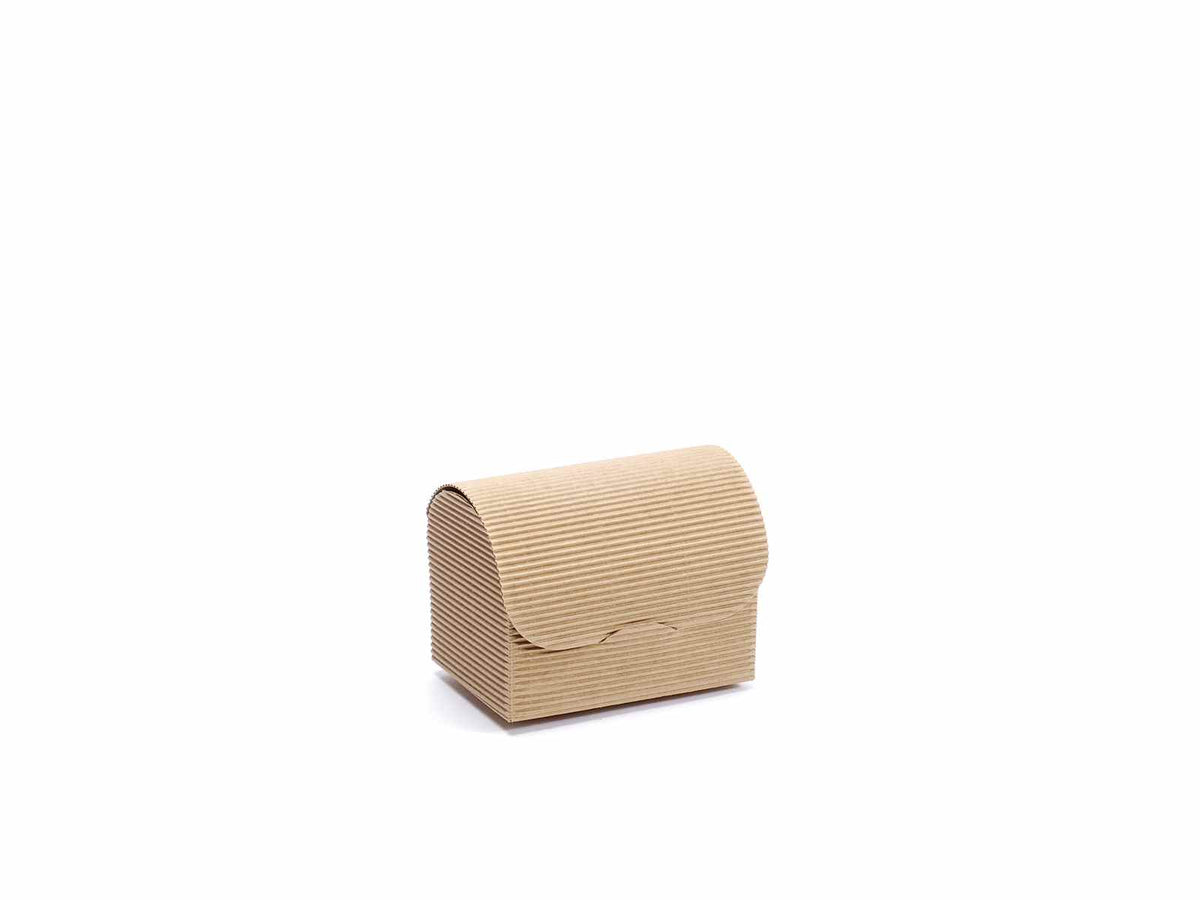 Scatola cofanetto naturale rustico, set da 50 pezzi, cm 13 x 9 x 10 H