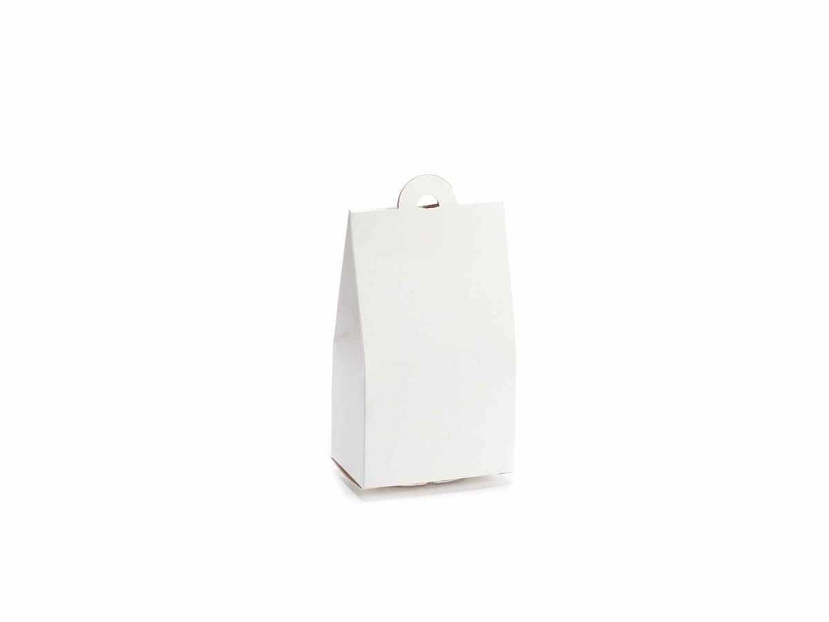Scatole in cartoncino avorio, set da 25 pezzi, cm 10 x 6 x 17 H