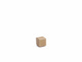 Scatole a cubo rustiche naturali, set da 75 pezzi, cm 5 x 5 x 5 H