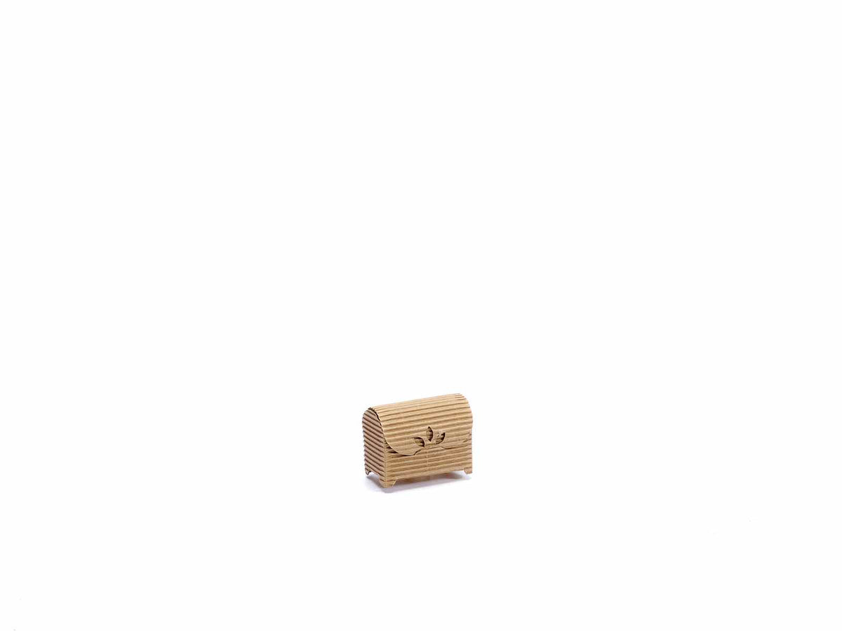 Scatole cofanetto naturale rustico piccolo, set da 100 pezzi, cm 6 x 3,5 x 4,5 H