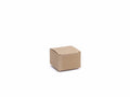 Scatola naturale rustica, set da 40 pezzi, cm 10 x 10 x 7 H