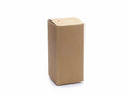 Scatole naturali rustiche alte, set da 25 pezzi, cm 12 x 12 x 25 H