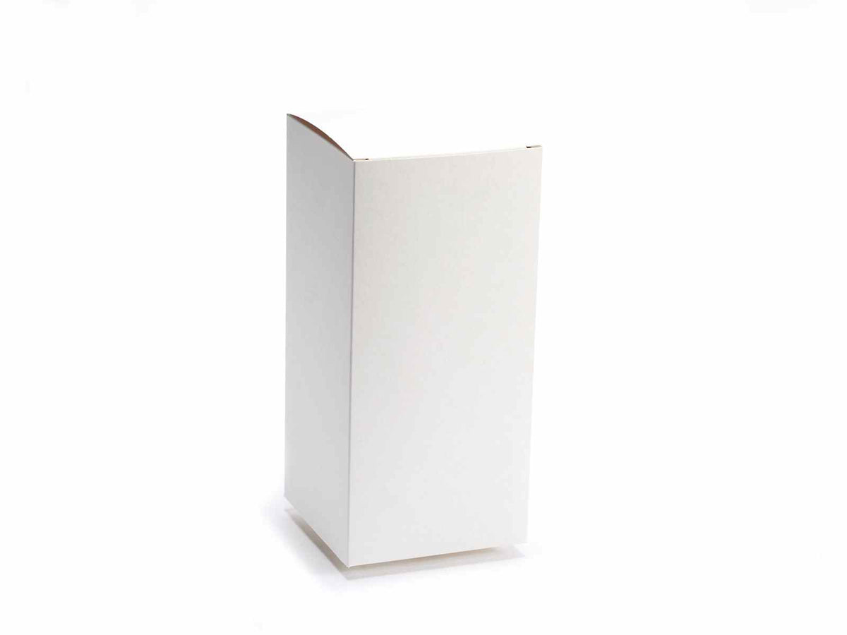 Scatole avorio classiche, set da 25 pezzi, cm 12 x 12 x 25 H