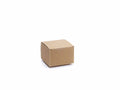 Scatole con coperchio naturale rustiche, set da 50 pezzi, cm 12 x 12 x 8 H