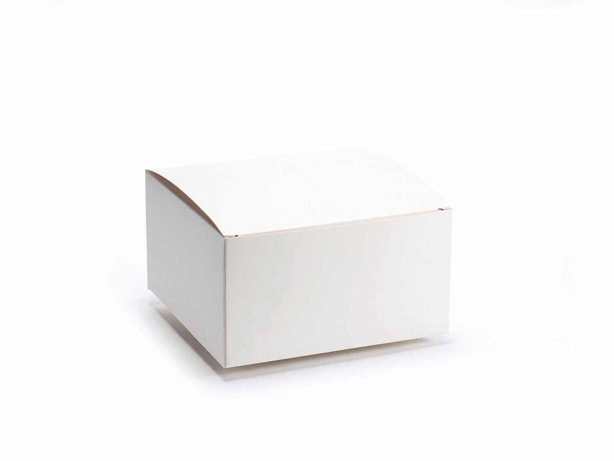 Scatole confezioni avorio, set da 20 pezzi, cm 20 x 20 x 11 H