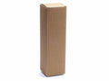Scatola naturale rustica, set da 10 pezzi, cm 10 x 10 x 35 H