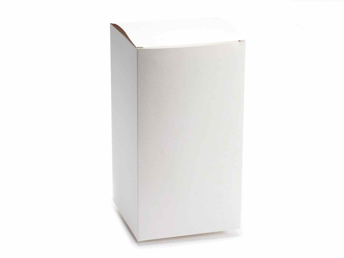 Scatola color avorio, set da 5 pezzi, cm 16 x 16 x 29 H