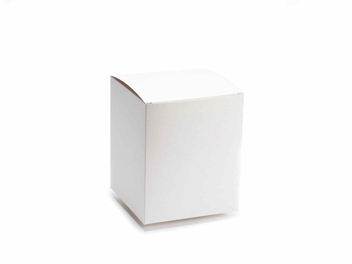 Scatole da confezione avorio classico, set da 25 pezzi, cm 15 x 15 x 18 H