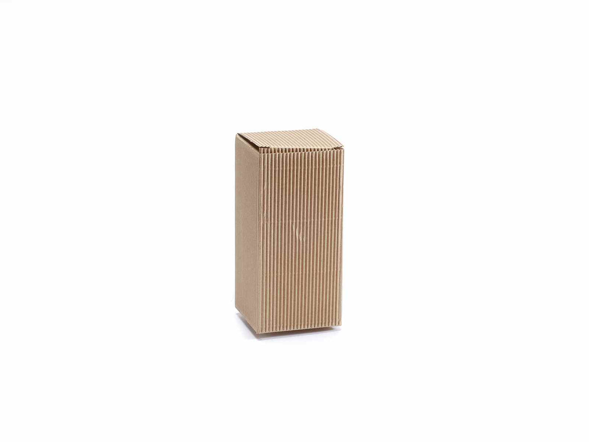 Scatole rustiche avana, set da 30 pezzi, cm 8 x 8 x 17 H