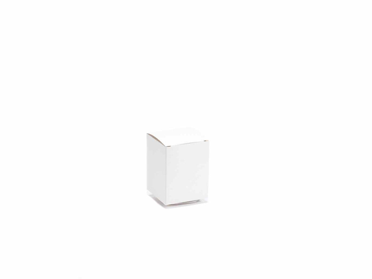 Scatola color avorio, set da 50 pezzi, cm 7 x 7 x 9 H