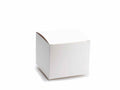 Scatole per confezioni classiche color avorio, set da 25 pezzi, cm 18 x 18 x 15 H