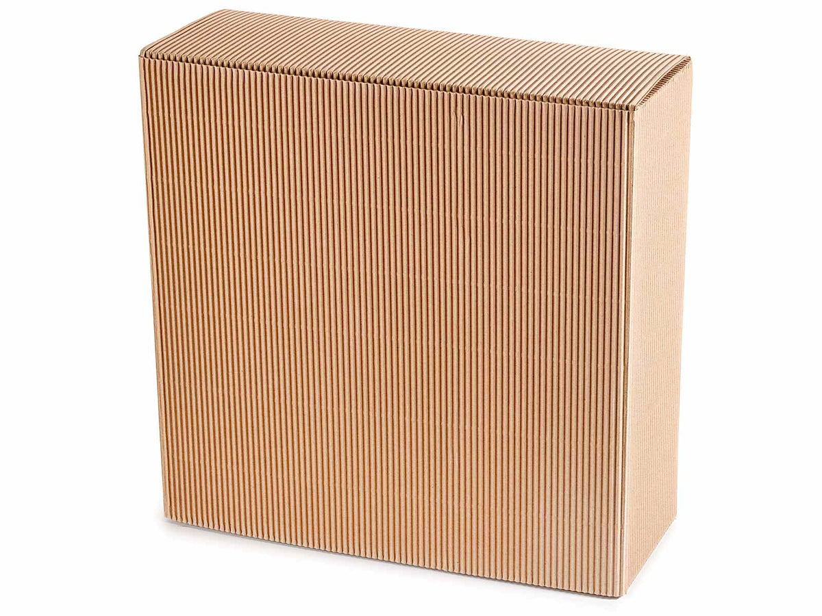 Scatole regalo naturale rustiche, set da 10 pezzi, cm 30 x 11 x 30 H