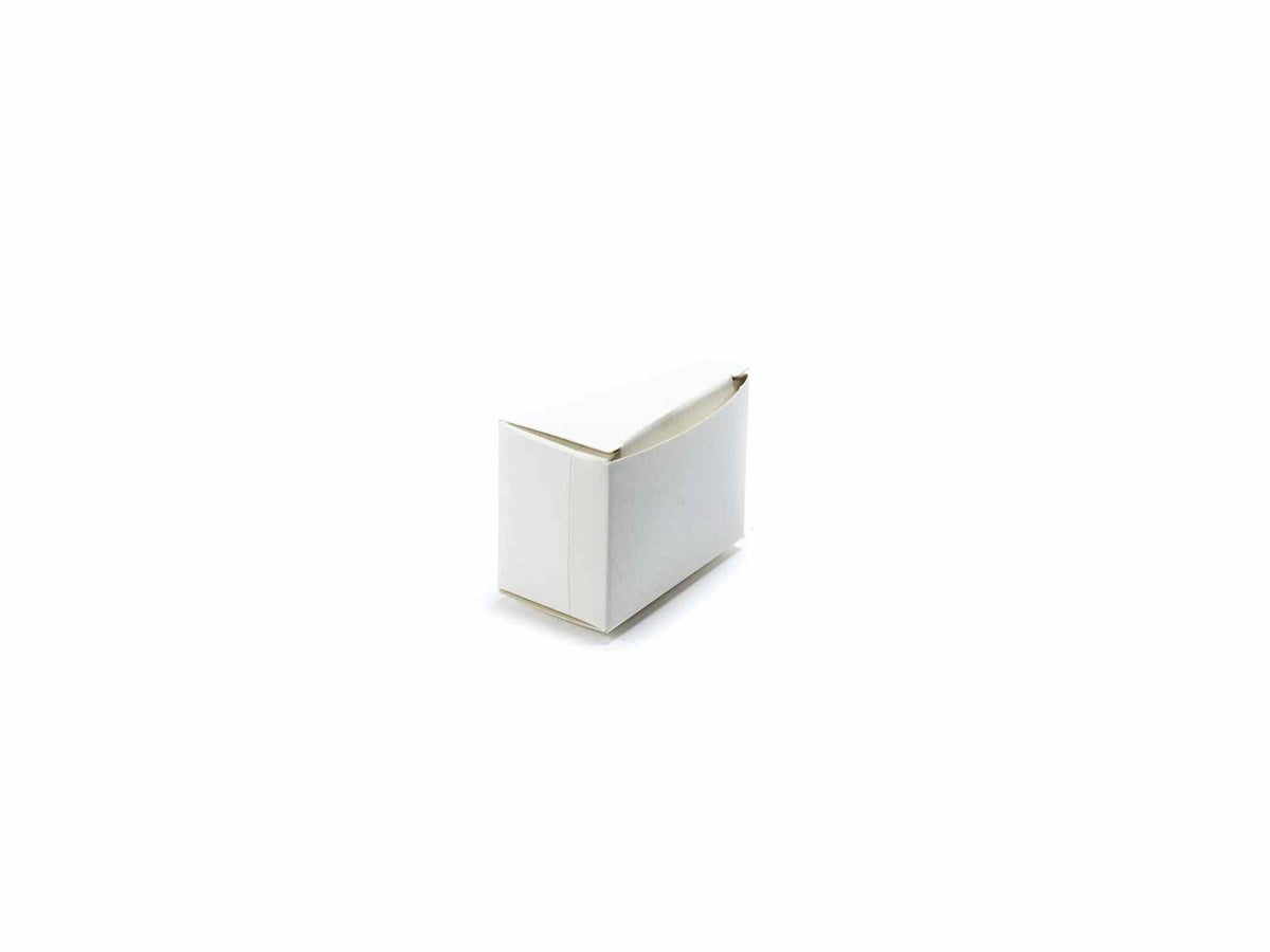 Scatole a fetta per torta bomboniera color avorio, set da 50 pezzi, cm 8 x 4,2 x 5 H