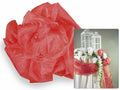 Teli in organza rosso, Mt 3 x 1,45 H