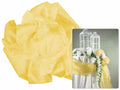 Teli in organza giallo, Mt 3 x 1,45 H
