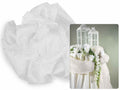 Teli in organza bianco, Mt 3 x 1,45 H