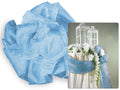 Teli in organza turchese, Mt 3 x 1,45 H