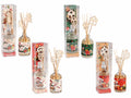 Profumatori per ambiente di Natale con stick sagomati in confezione regalo, set da 4 pezzi, Ø 5 cm x 10 H (con stick 18)