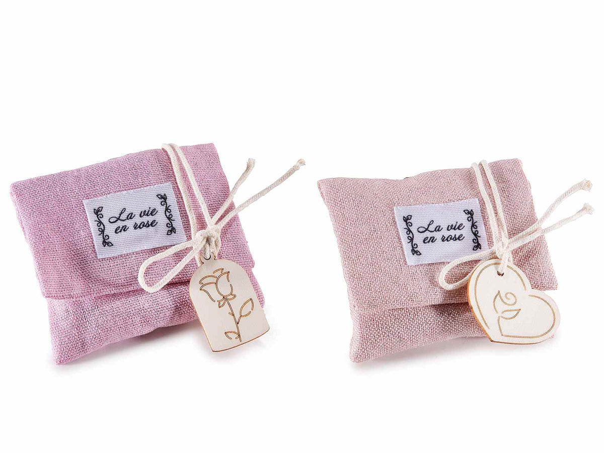 Sacchettini a busta profumati per cassetti e armadi realizzati al 100%, set da 20 pezzi, cm 10 x 9 H