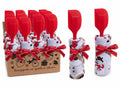 Asciugapiatti di Natale in spugna fantasia Babbo Natale / pupazzo di neve, set da 12 pezzi, Asciugapiatti: 38 x 64 H