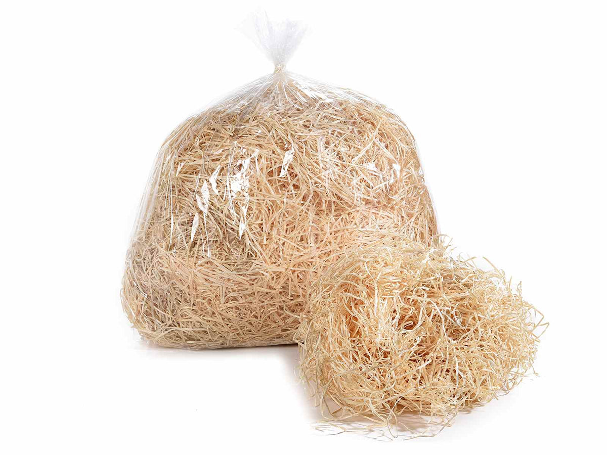 Paglietta naturale riempitiva in legno in confezione in sacchetto da 1 kg, Kg 1