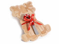 Taglieri da cucina 14zero3 a forma di renna in legno con coltellino a dolcetto, set da 2 pezzi, Tagliere: cm 17 x 26 H