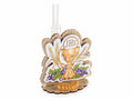 Decorazioni in legno Prima Comunione con provetta e stick per profumare, set da 20 pezzi, cm 7x4x8 H (con stick11)