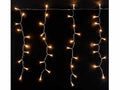 Luci di Natale per balcone a pioggia / cascata 3x0,5m H con 30 fili pendenti, Cascata: Mt 3 x 50 cm H