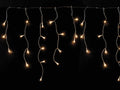 Luci a pioggia, cascata di Natale con 60 fili a stalattiti per balcone con 228, Cascata: m 6 x 50 cm H