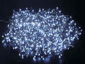 Filo di luci, luminarie natalizie a cavo verde da 20 metri con 800 led bianco, m 20 con luci+5 solo cavo